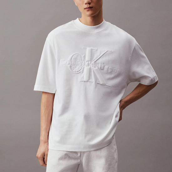Calvin Klein Ανδρική κοντομάνικη μπλούζα Premium Monologo Tee